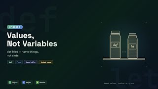 Clojure def vs let — Values Not Variables | Episode 3
