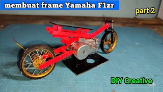 MAKE A YAMAHA F1ZR DRAG MOTOR FRAME