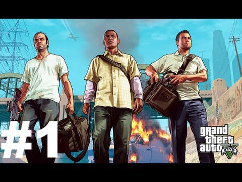 Grand Theft Auto V Walkthrough - Part 1 - YouTube