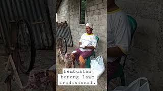 pembuatan benang dari kapas secara tradisional#short