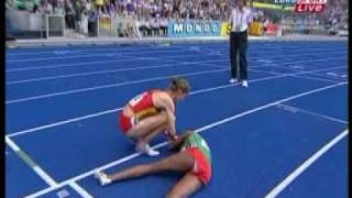 Geleta Burka (supposed to be gold medalist 1500m) Shame on u Natalia Rodriquez