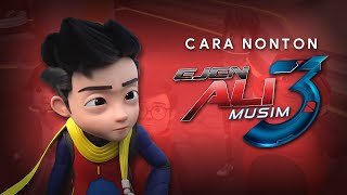 Cara Nonton Ejen Ali Musim 3 di Smartphone, Tablet, atau TV