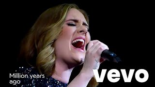 Adele - Million years ago (Live - san jose) (DVD simulation)