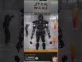 🔸Spin Around🔸🙌👍Star Wars - The Black Series Dark Trooper Figure🌟#shorts