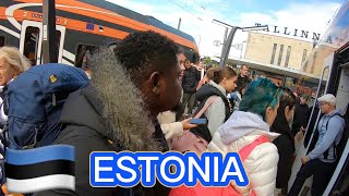 Tallinn To Narva By Train (The Border Of RUSSIA)