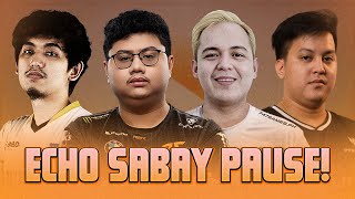 ECHO SABAY PAUSE! KAYA PALA FAVORITE NI PUPPEY YUNG ES NI CHIEF - RANKED GAME WITH JWL, ABAT & KARL