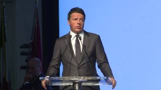 Intervento di Renzi all'evento Masterplan per l 'Abruzzo (10/11/2016)