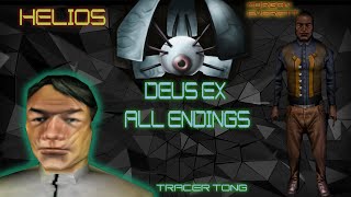 DEUS EX ALL ENDINGS