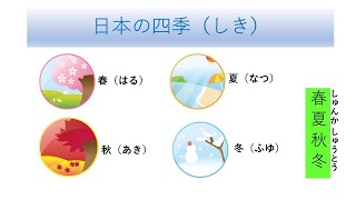 日本語のはてなを解説＃9〔日本の季節について（四季）〕