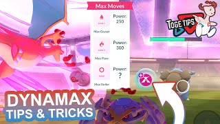 Dynamax Tips and Tricks! | Pokémon Go