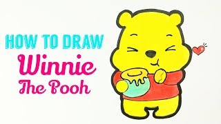 How To Draw Winnie The Pooh Cute Chibi Kawaii With