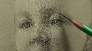 PORTRAIT DRAWING of my Son AUGUSTIN - REALISTIC DRAWING of a BABY - and PERSONAL TALK