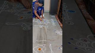 Shukravaram Muggu #rangoli #muggulu #sankranthimuggulu #sankranthi #kolam #apartmentmuggulu