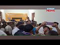 farmers protest at district collector s office over neglect in rice procurementin sonepur