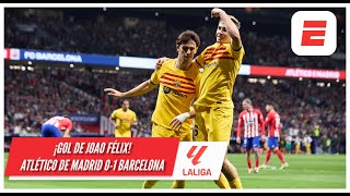 GOL DEL BARCELONA: Lewandowski puso la magia y Joao Félix la convirtió en gol para el 0-1 | La Liga