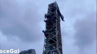 NASA Mobile Launcher Rollout