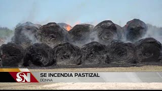 Bomberos responden a incendios de maleza en Donna