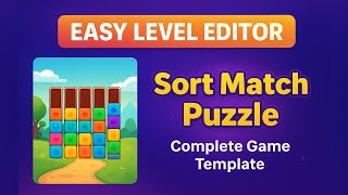 Sort Match Puzzle Level Editor | Build Match-3 Levels Easily in Unity