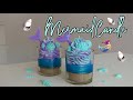 Kerzen gießen MERMAID CANDLE🧜🏼‍♀️✨| Pralina Karina