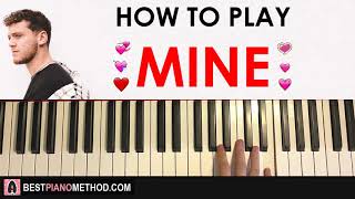 HOW TO PLAY - Bazzi - Mine (Piano Tutorial Lesson)
