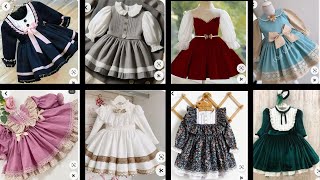 Winter baby frock design 2025/Baby girl dress design/Baby frock design 2025/Baby girl Frock design