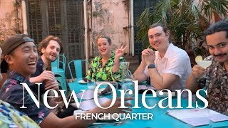 Bar Tonique, Cafe Du Monde, Cane \u0026 Table, French 75 Bar, Arnaud's | New Orleans Bachelor Trip Vlog 3