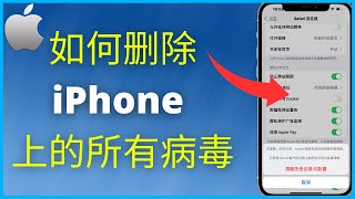 如何删除 iPhone 上的所有病毒（2024）