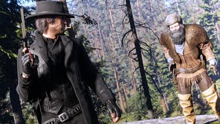 Brutal Low Honor Quickdraw Duels | Red Dead Redemption 2 Cinematic Modded Gameplay - No Deadeye (PC)