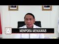 Menpora Zainudin Amali Klarifikasi Pernyataan Fajar-Rian Tunggal Baru Bulu Tangkis | Liputan 6