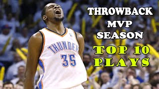 THROWBACK : Kevin Durant TOP 10 Plays 2013-2014 Season ( Most Valuable Player )