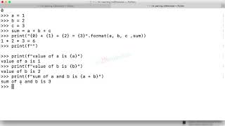 (Learn Programming With Python) 17-Step 14-Tip-Using formatted strings in print method