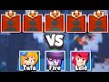 A BATALHA FINAL! 5 MESTRES vs 3 PRO PLAYERS no Brawl Stars