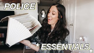 POLICE ESSENTIALS FOR DAY SHIFT & NIGHT SHIFT | FEMALE POLICE OFFICER | STEFANIE ROSE
