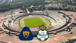 TUDN / Pumas Vs SANTOS LAGUNA / Liga MX goles 2024