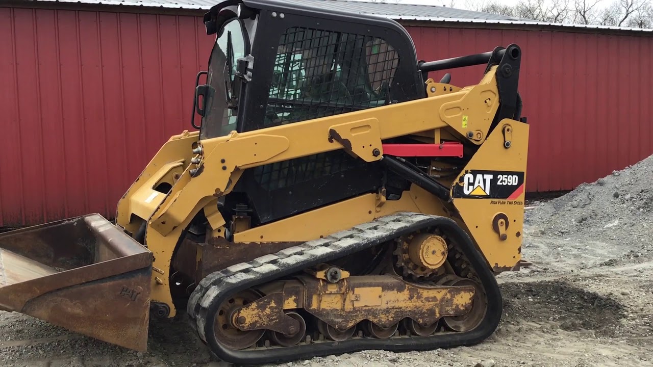 Caterpillar 259d Skid Steer Youtube