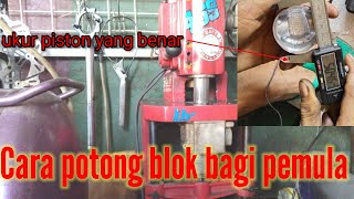 Cara korter blok bagi pemula