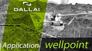 Dewatering system - Wellpoint  system - Dallai