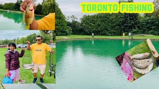 Toronto Fishing for Trout |Burd’s Family Fishing | Zafirah’s Family Canada |Vlog- 48