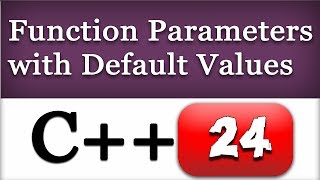 C++ Default Function Parameters | CPP Video Tutorial