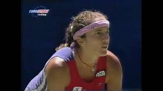 Monica Seles vs Sandrine Testud - Australian Open 1999 AF - Ausschnitt