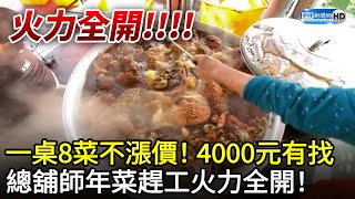 一桌8菜不漲價！4000元有找　總舖師年菜趕工火力全開！ @ChinaTimes