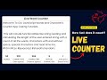 Live Text Counter in JavaScript | Words, Characters & Reading Time