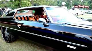 Black/Orange 72 Chevy Caprice Donk on 26's - HD