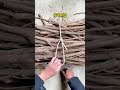 非常实用的柴草捆绑技巧a very practical technique for bundling firewood and grass