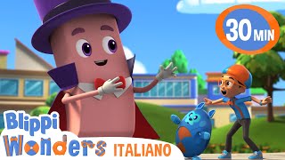 Gomma | Blippi Wonders in Italiano | Video educativi per bambini