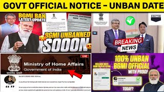 😱 BIG NEWS ! Government Notice On Bgmi Ban | Bgmi Ban in India | Bgmi Unban News - Bgmi Ban