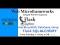 Web Microframeworks with Flask& Express.js - Using SQLAlchemy  in Flask