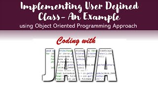 User-Defined Class Example: Problem, UML Class Diagram & Java Code