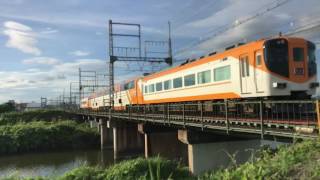 近鉄橿原線！平端駅〜ファミリー公園前駅の走行シーン！電車 鉄道