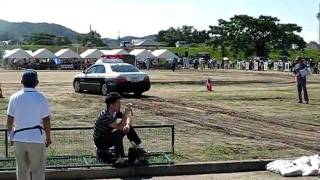 H20年岡山県総合防災訓練　緊急走行